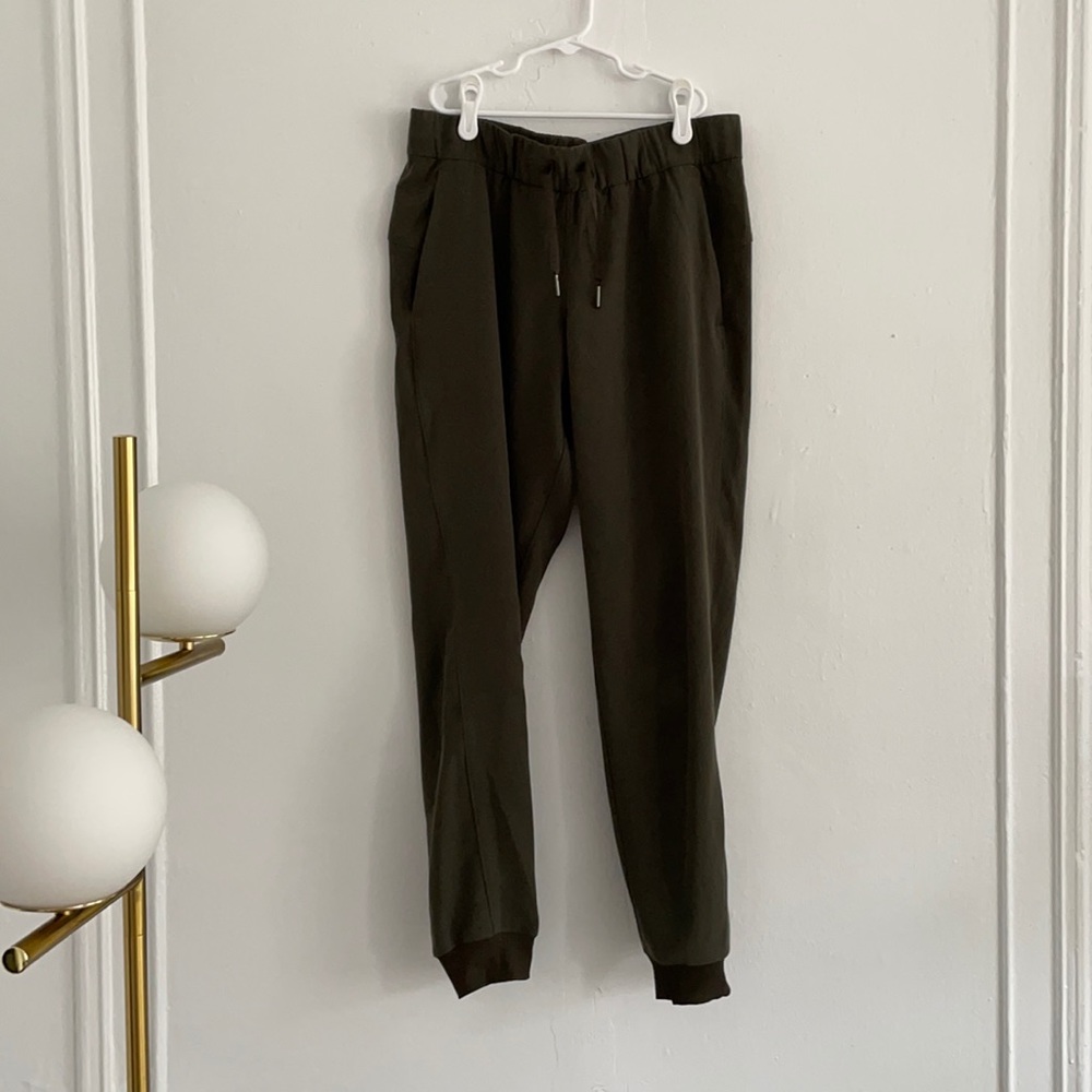 Green Lululemon Joggers , Athletic Pants